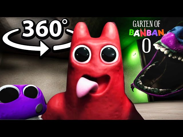 360° Garten Of BANBAN 0 Final BOSS in VR