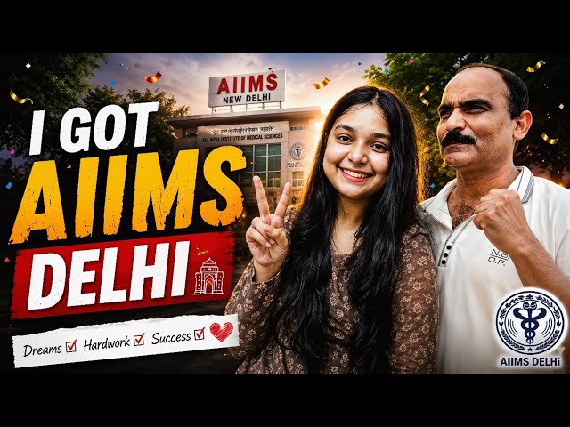 AIIMS DELHI ALLOTTED ! 😭 | I Still Can’t Believe It | Smile With Shaina
