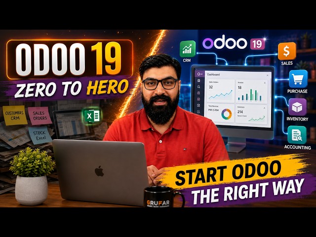 Odoo 19 Zero to Hero | Complete Beginner Introduction | Free Odoo Course #1
