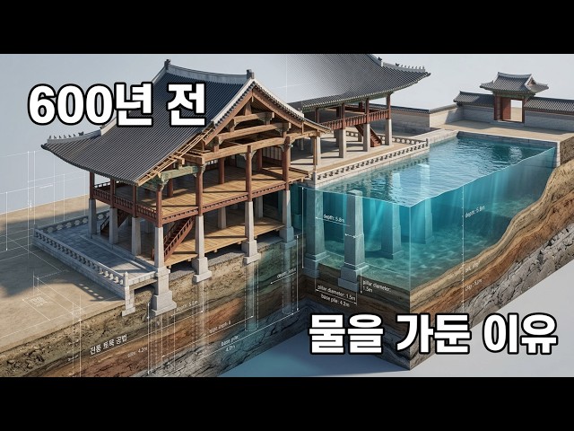 경복궁 경회루 연못, 600년 전 왜 물을 빼지 않고 가둬버렸을까