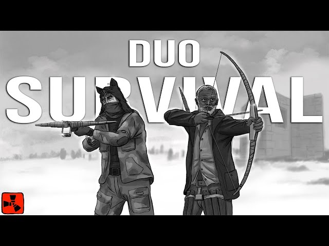 Trying to survive on Rustafied Main - Rust Duo Survival