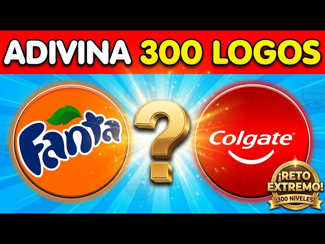 CAN YOU GUESS ALL 300 LOGOS? 🔥 Famous Brand Quiz | Only Experts Make It to the End