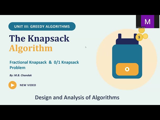 Knapsack Algorithm