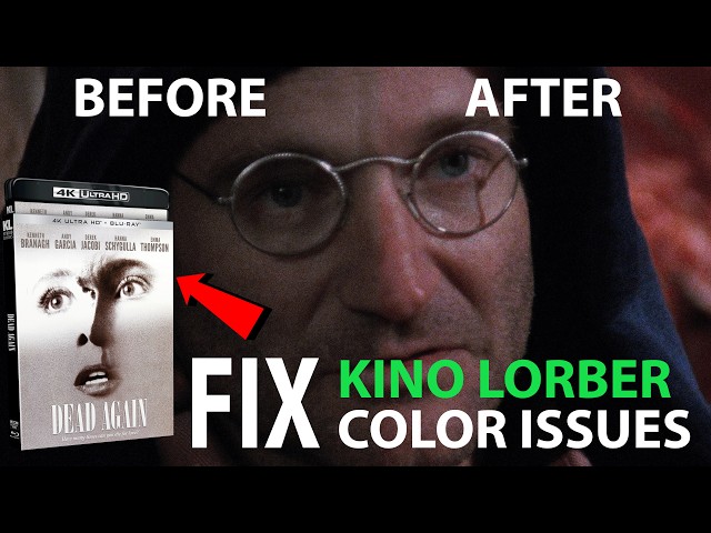 Fix Dead Again 1991 UHD HDR Blu-Ray Incorrect Color Space