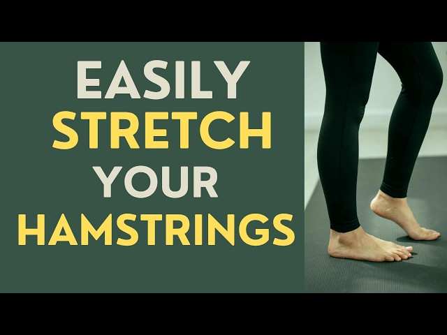 Seniors: Easily Stretch Your Hamstrings