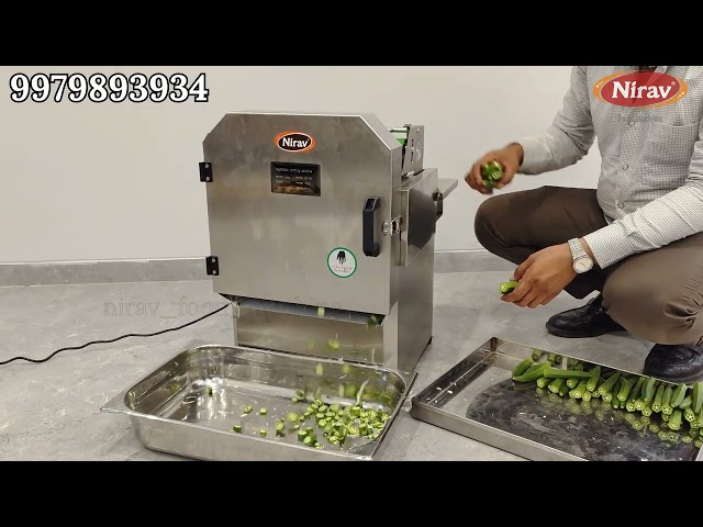 leafy vegetable cutter / vegetable cutting machine / leafy cutter machine / Nirav vegetable cutter