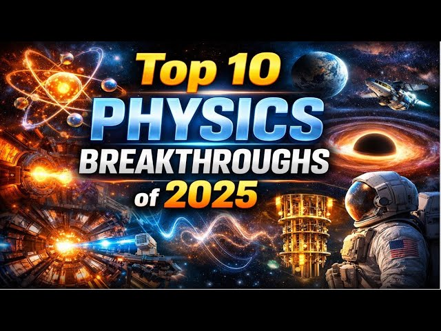 Top 10 Breakthroughs of the Year in Physics for 2025