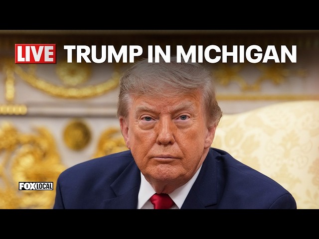 LIVE: President Trump in Michigan