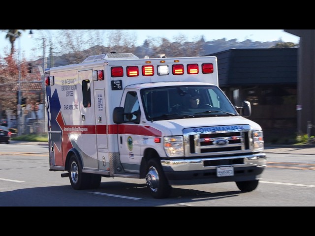 San Mateo County AMR Responding Code 3