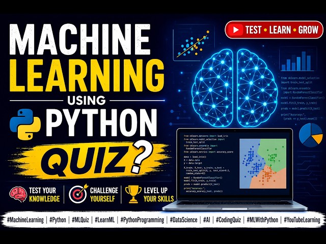 Machine Learning using Python Quiz
