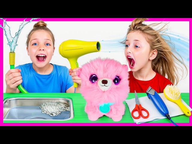 Can Kin Tin Run a PET SALON?! Crazy Customers bring in MYSTERY Rescue Pets!