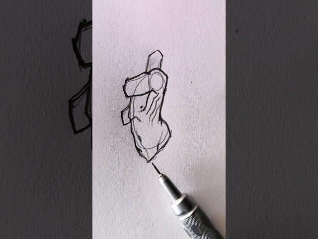 How Shonen Artists Capture Explosive Movement Without Over-Detailing 💥 #art #foryou #shorts #sketch
