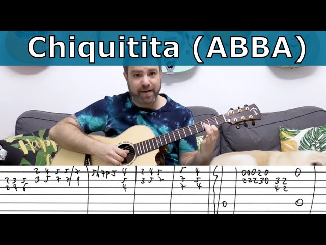 Fingerstyle Tutorial: Chiquitita (ABBA) | Full Arrangement | Guitar Lesson w/ TAB