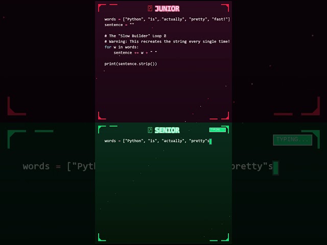 Don't Fail Your Python Interview! (String Trick) ❌ #coding #datadashboard   # #codingtips