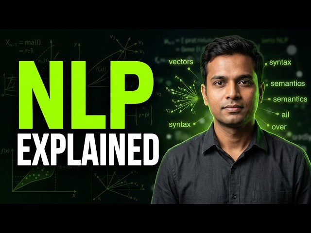 Natural Language Processing (NLP) Explained | Tokenization, TF-IDF, Word2Vec & Transformers