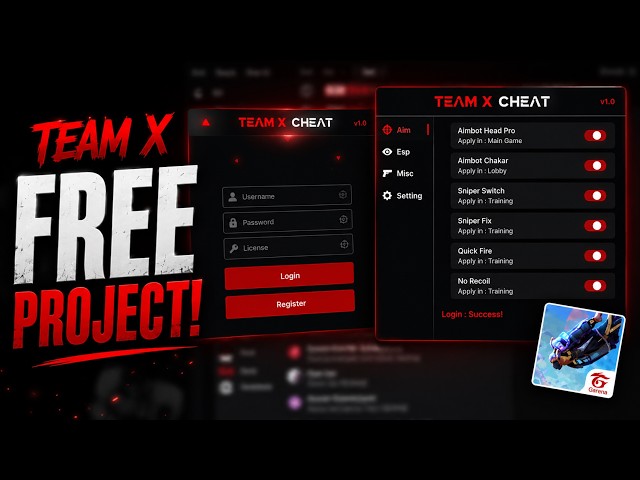 FREE C# PROJECT 🎯 for Free Fire | C# Basic To Advance Series 👺/ مشروع ( C#) مجاني للعبة فري فاير