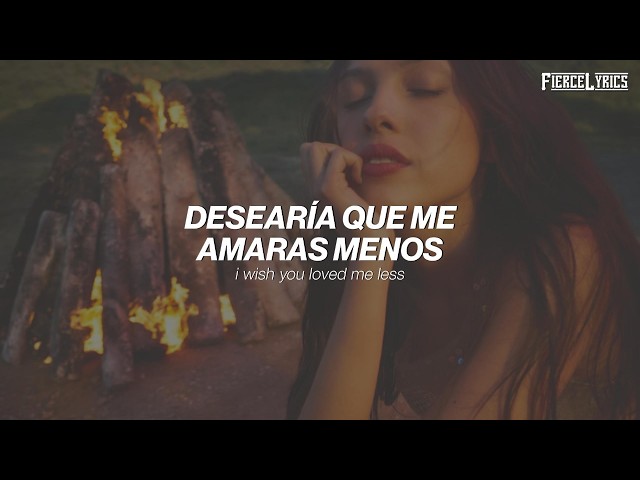 Olivia Rodrigo - less | español + lyrics