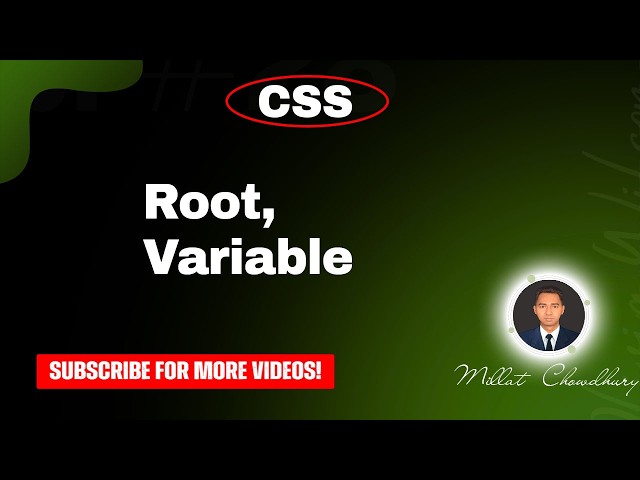 css root, css variable, css tutorial, html css, css full course, html css full course