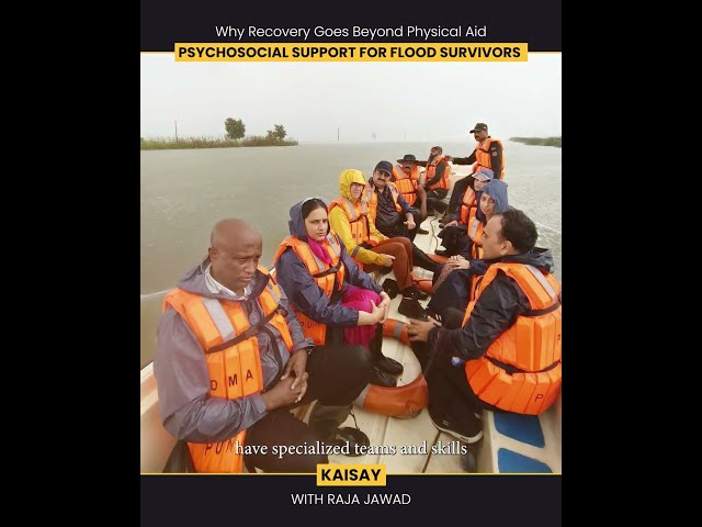 Psychosocial Support for Flood Survivors | The Invisible Impact of Disasters #Shorts