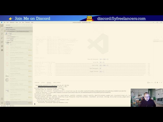 VSCode and Anaconda - Installing TensorFlow with PIP. Just the Bad Jokes! - 100 Day Challenge Day #4