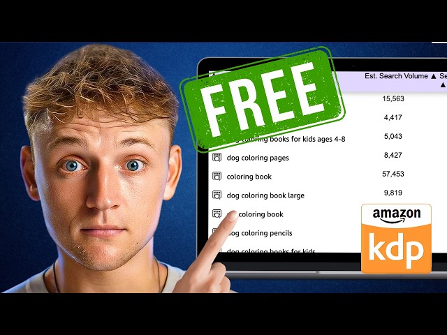 The Best FREE Keyword KDP Research Tool For Beginners (2025)