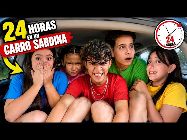 24 HOURS IN A PACKED CAR