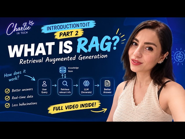 Part 4: What Is RAG? Embeddings, Vector Databases & Retrieval-Augmented Generation Explained