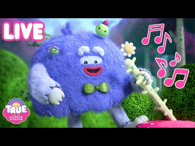 🔴 LIVE: Non-Stop Sing-Along! 🎶🌈 | 4-HOUR Kid’s Music | True and the Rainbow Kingdom