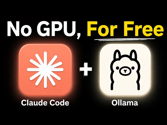 How to Use Claude Code for Free with Ollama (No GPU!)