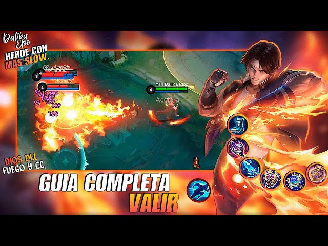 COMO USAR VALIR, GUIA COMPLETA - COMBOS, BUILD, CONSEJOS Y MAS - MLBB ESPAÑOL