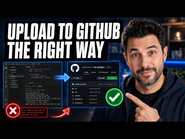 How to Push Code to GitHub From VS Code