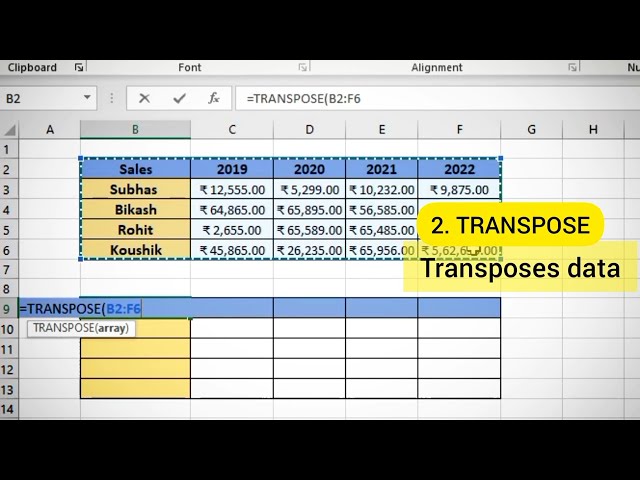 2 Array Formulas In Excel That Need To Know....