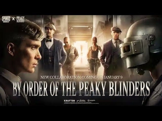 BY ORDER OF THE PEAKY BLINDERS | PUBG MOBILE X PEAKY | NEW COLLABORATION COMING | #pubgmobail