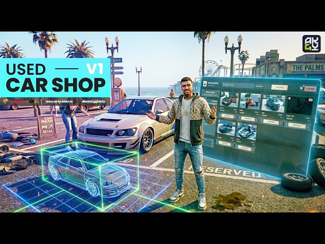 FiveM | Used Car Shop | Sell Your Vehicles - Manage Your Store
