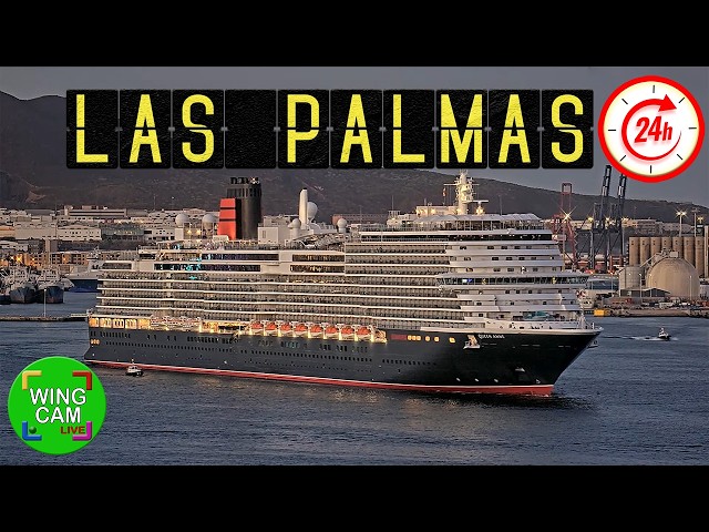 LIVE WEBCAM LAS PALMAS PORT | CANARY ISLANDS