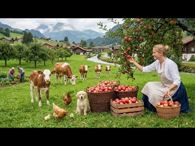 Peaceful Farm Life | Harvest Season in the Countryside