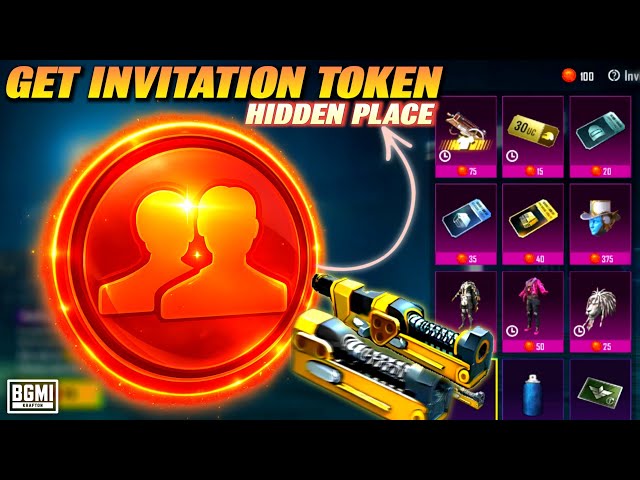 How To Get Invitation Token in BGMI | Get Material in New Event | BGMI Invitation Event