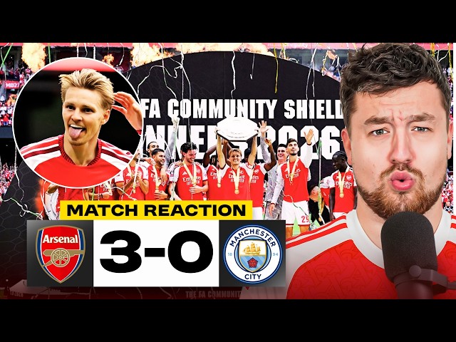 We SMASHED them! Odegaard is BACK! Myles is MAGIC! Arsenal 3-0 Man City | Match Reaction