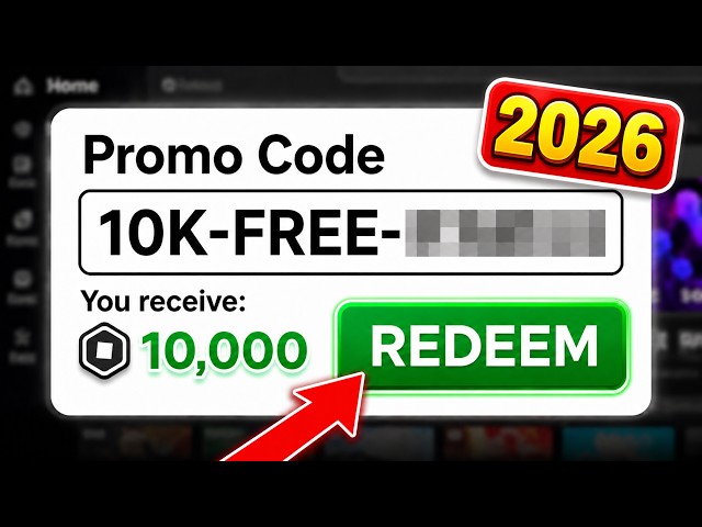 *NEW* THIS INSANE PROMO CODE GIVES FREE ROBUX (REAL ROBLOX CODES 2026)