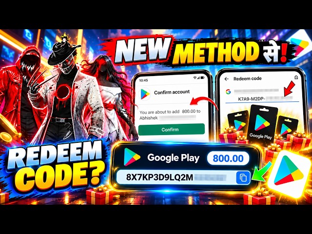 FREE REDEEM CODES INSTANT😋| 800 REDEEM CODE FREE | HOW TO GET GOOGLE PLAY STORE REDEEM CODES FREE😎