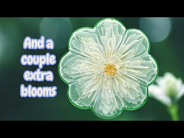 #429 Delicate Spring Bloom Tutorial in Epoxy Resin