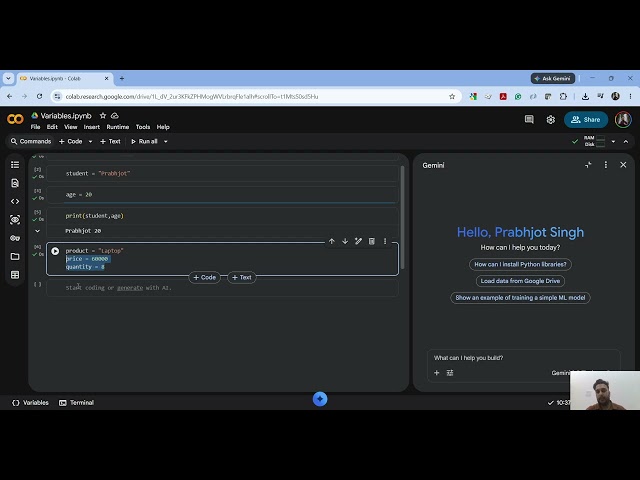 Python Variables Explained for Beginners | Python Tutorial Part 1 🐍