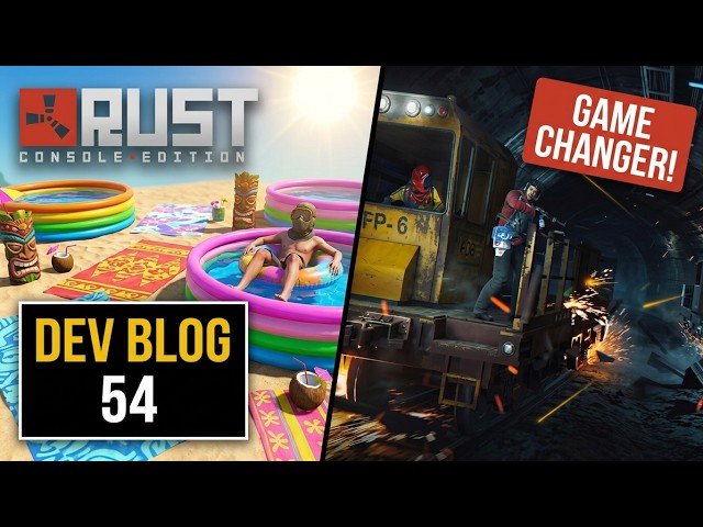 Underground Trains Trailer and New DLC! Dev Blog 54 | Rust Console
