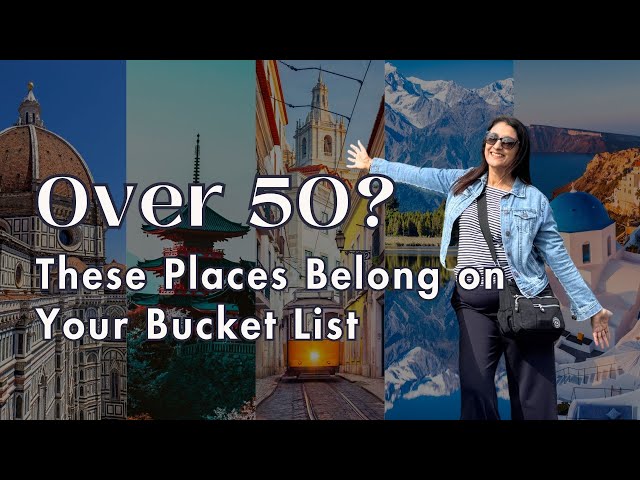 Best Places to Travel After 50 - Top 5 Destinations for Mature Travellers! ✈️🌍