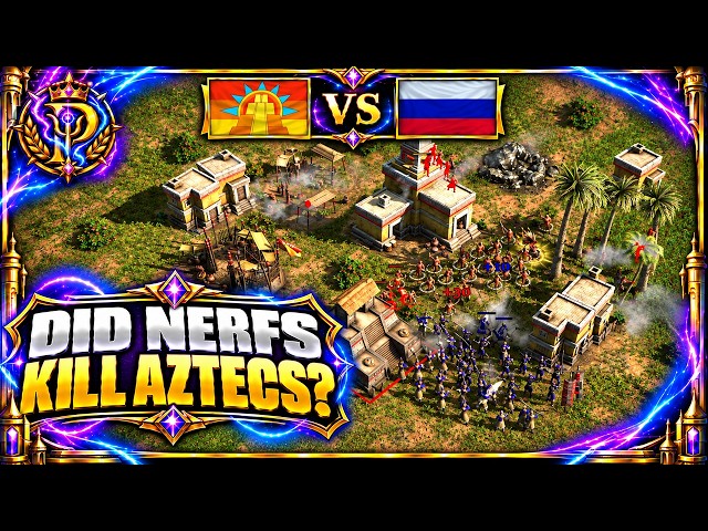 AOE3 - DID THEY FINALLY FIX AZTECS... OR KILL THEM???