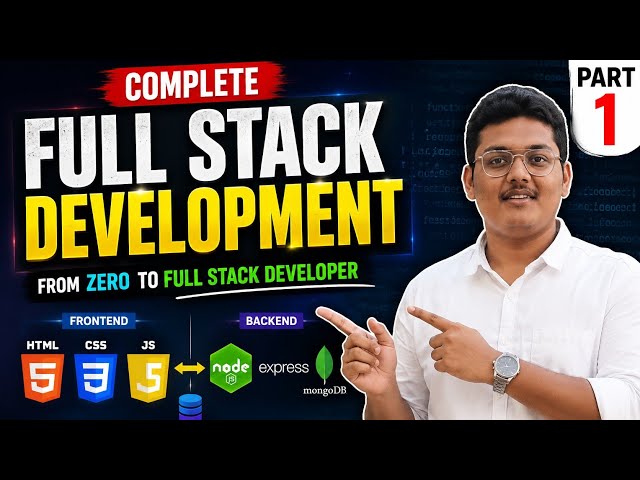 FULL STACK DEVELOPMENT PART 1 clear explanation by @chaithutechs247 #fsd #viral 