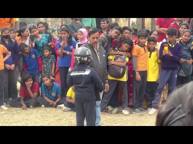 Listen carefully about road traffic signals from a student of Eastern Railway High School #railway