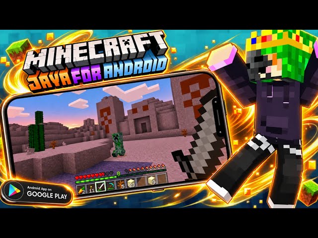 MINECRAFT Java Is Now On ANDROID! This Is Incredible