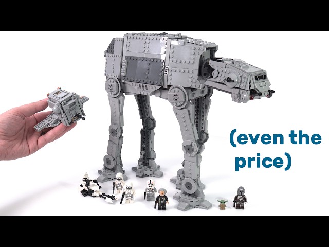 It's Good! LEGO Star Wars Imperial Remnant AT-AT & INT-4 review #NotAd 75454