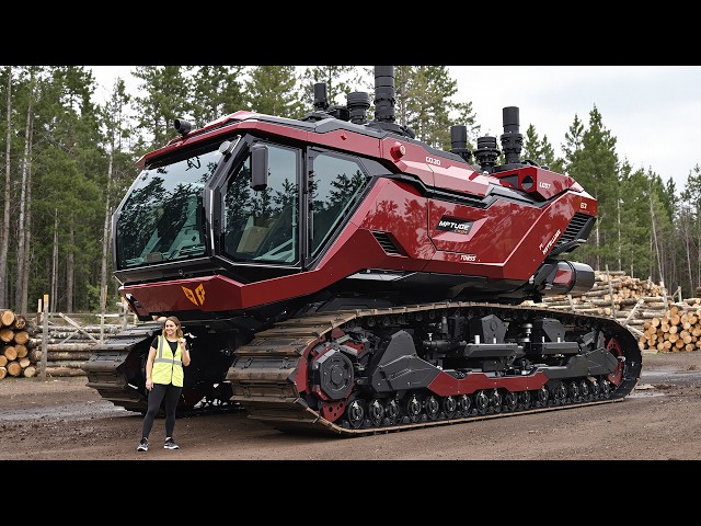 Heavy Machinery At Another Level | Extreme Logging Operations